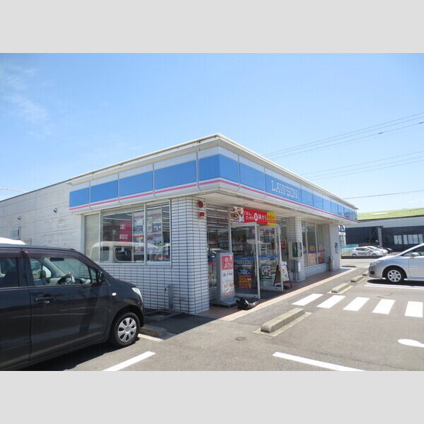 現地周辺 (ローソン 稗原町店 416m)