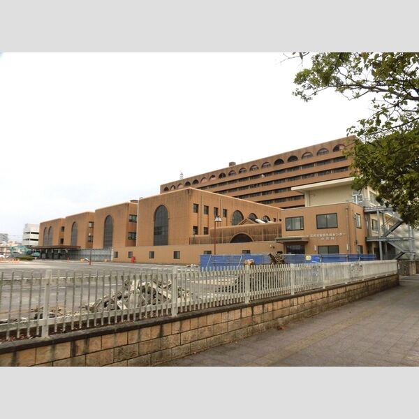 現地周辺 (宮崎県立宮崎病院　485m)