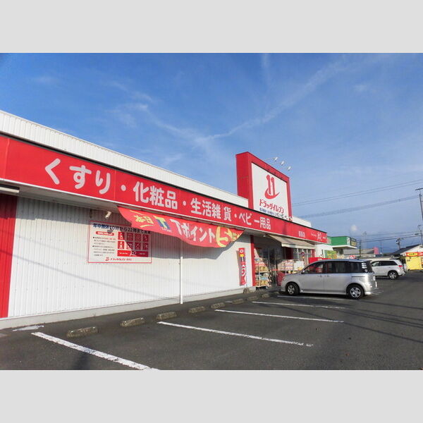 現地周辺 (ドラッグイレブン　715m)