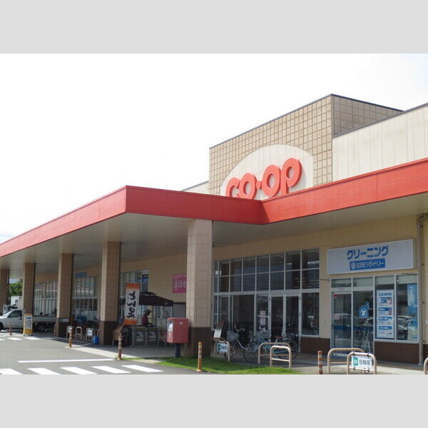 現地周辺 (コープみやざき　財光寺店　323m)