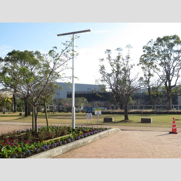 現地周辺 (大坪池公園　1020m)