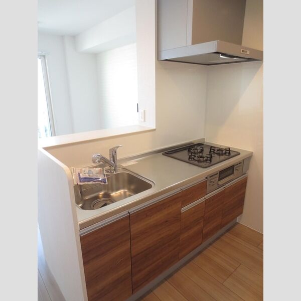 キッチン (201　ガスコンロ付き対面キッチン)