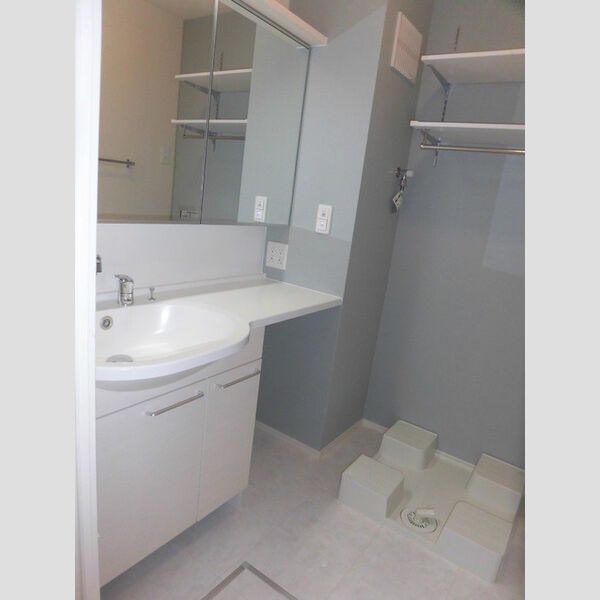 洗面所 (201　洗髪洗面化粧台・洗濯機置き場)