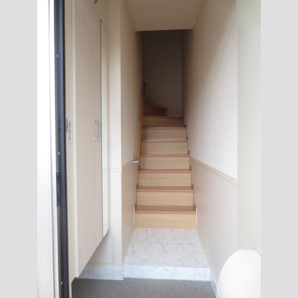玄関 (A201　シューズボックス　階段)