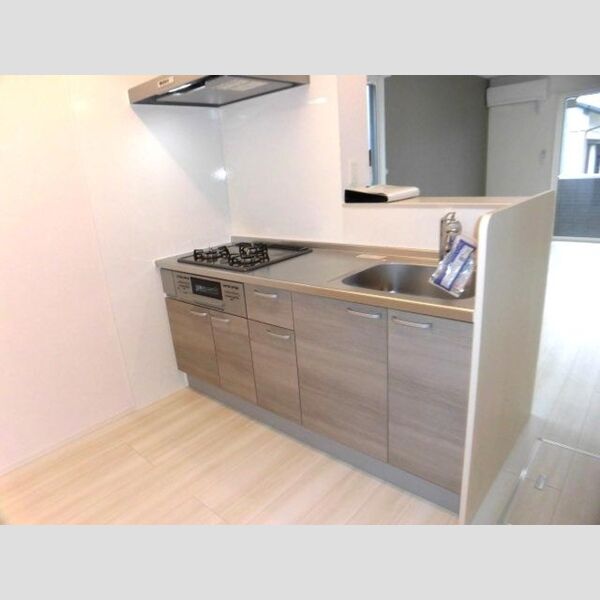 キッチン (101 ガスコンロ付き対面カウンターキッチン)