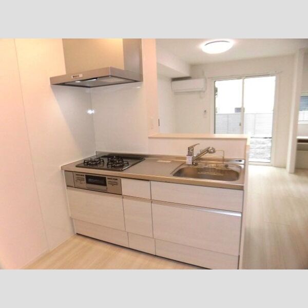 キッチン (103　ガスコンロ付き対面カウンターキッチン)