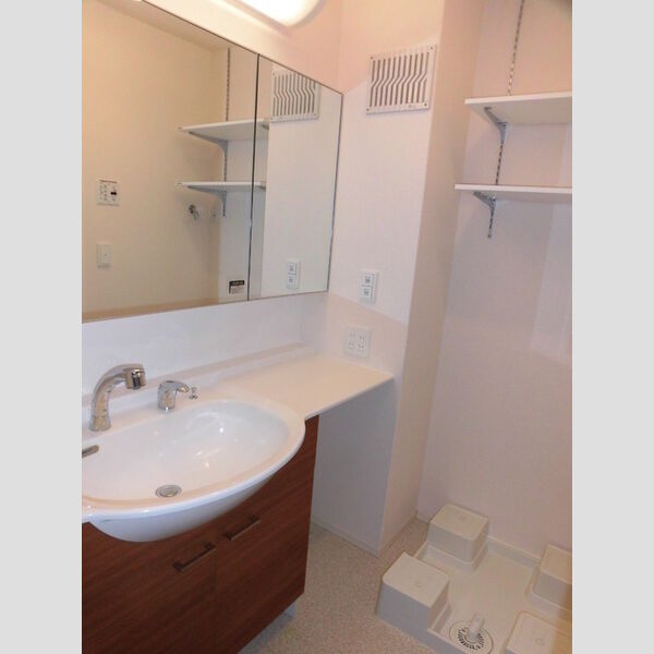 洗面所 (205　洗髪洗面化粧台・洗濯機置き場)