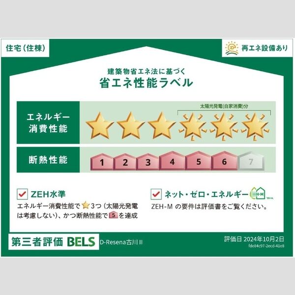 その他 (省エネ性能ラベル　住棟)