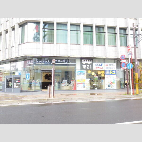 現地周辺 (南国交通バスターミナル　418m)