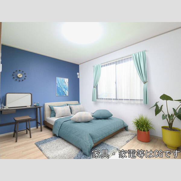 居室・リビング (家具/家電はCGです)