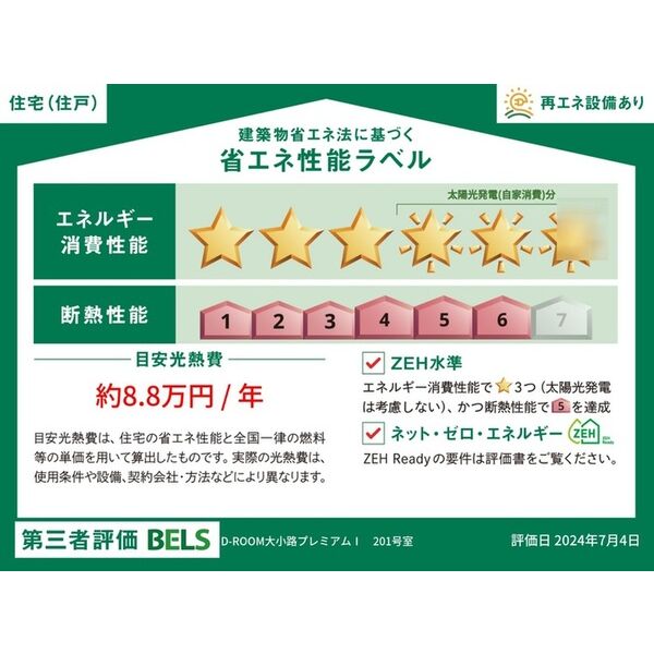その他 (省エネ性能ラベル(住戸))