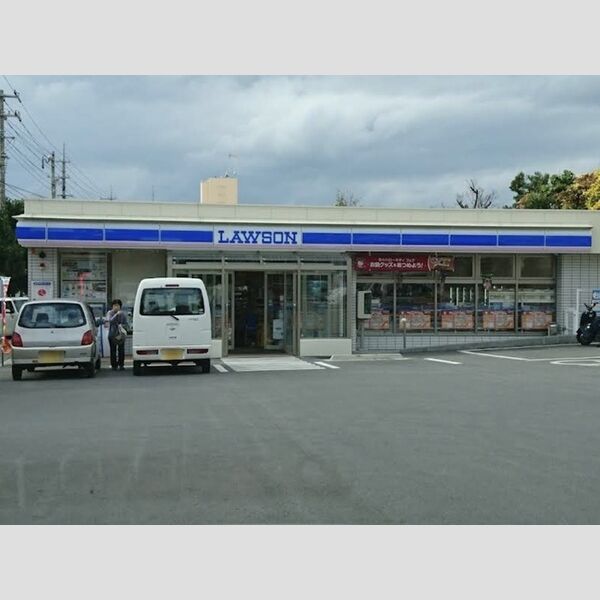 現地周辺 (ローソン宇栄原団地前店　131m)