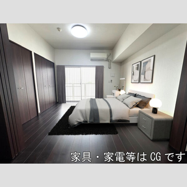 居室・リビング (家具・家電はCGです。)