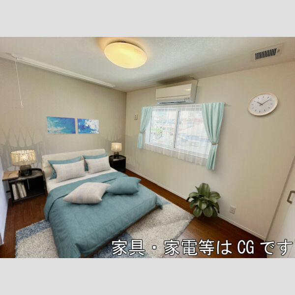 居室・リビング (家具‧家電はCGです)
