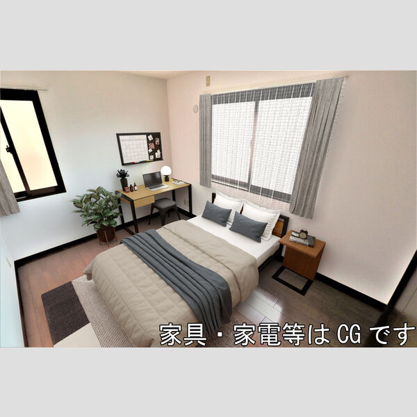 居室・リビング (家具‧家電はCGです)