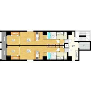 M.hills本町東の間取り図