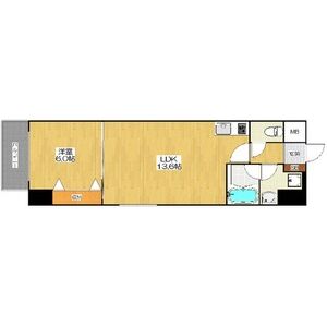 M.hills南堀江southの間取り図