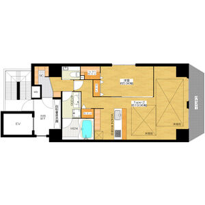 BANIX北堀江の間取り図