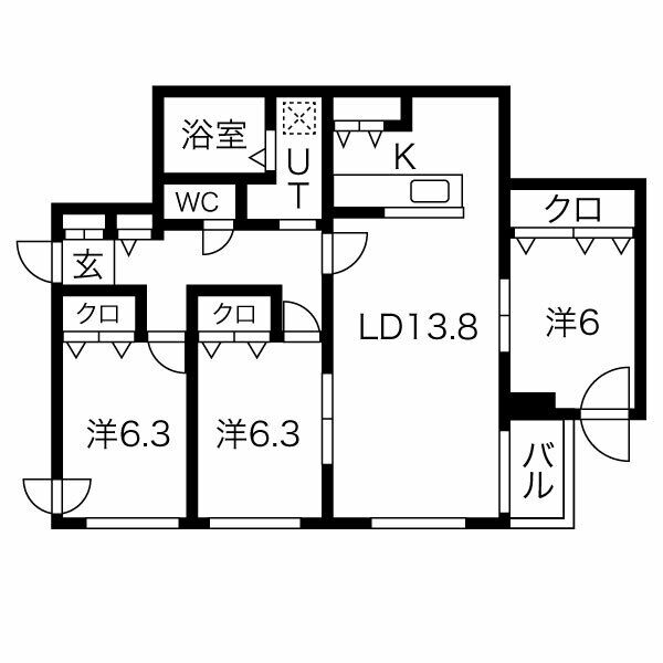 クラリス南9条 画像21