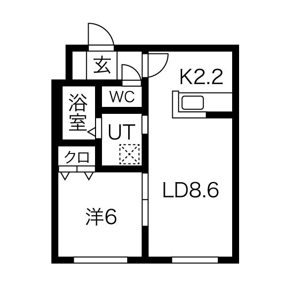 クラリス北16条B棟 画像8