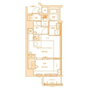 ディーシーガーデン京都西の間取り図