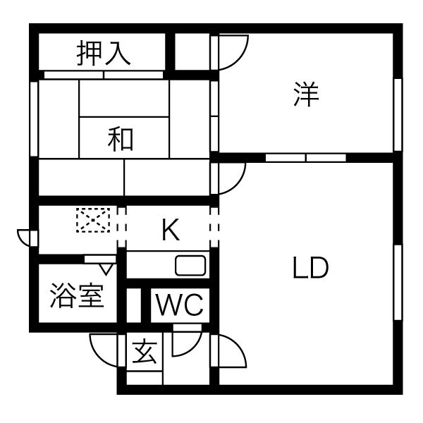 メイユール篠路N棟 画像4