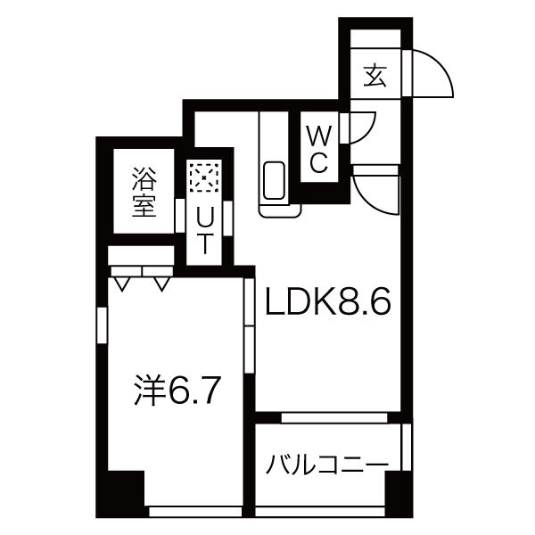 円山シャトー桂和大通館 画像17