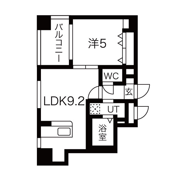円山シャトー桂和大通館 画像17