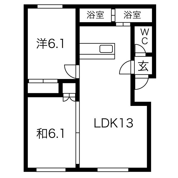 グローバル南平岸 画像15