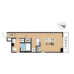 グレンパーク京橋の間取り図