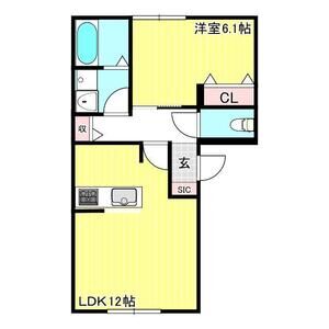トリニティI号館の間取り図