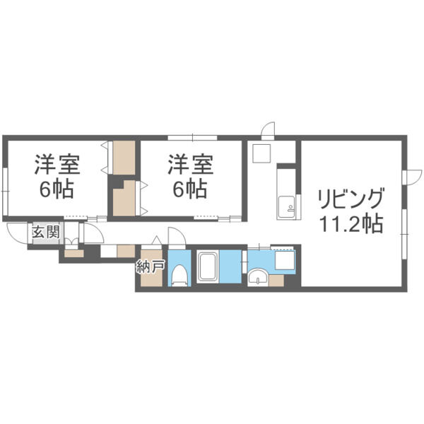 カーサノルテ手稲 画像5