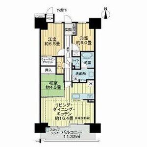 ミリカ・テラス2街区の間取り図