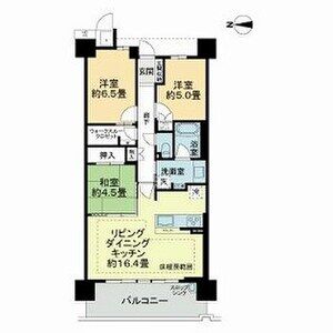 ミリカ・テラス 3街区の間取り図
