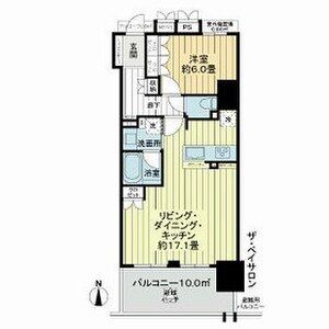 ワコーレ ザ・神戸旧居留地レジデンスタワーの間取り図