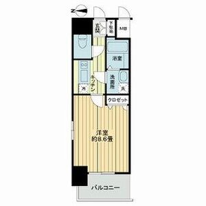 エスリード大阪天満宮の間取り図