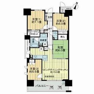 ミリカ・ヒルズ 1街区の間取り図