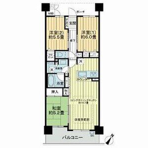 イニシア梅小路公園の間取り図