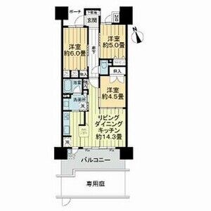 大阪ブライトパークスの間取り図