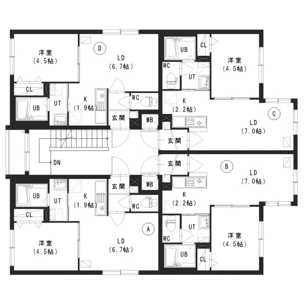 フロア図面