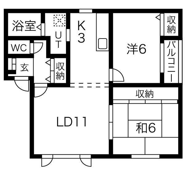 スカイハイツ北郷 画像16