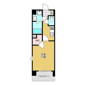 レジュールアッシュ江坂の間取り図
