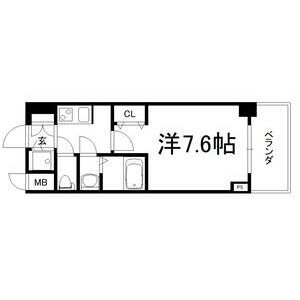 サムティ本町橋II MEDIUSの間取り図
