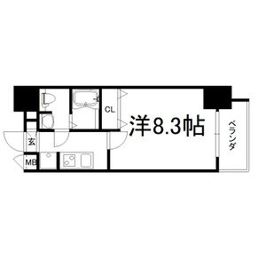 アドバンス大阪城エストレージャの間取り図