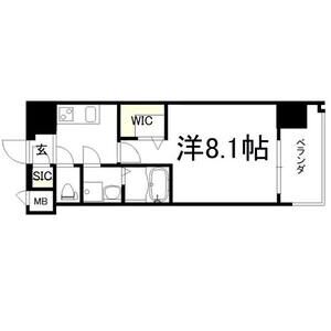 レジュールアッシュ桜宮エクシードの間取り図