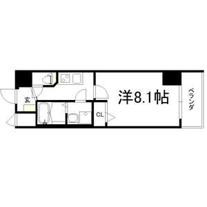 レジデンス神戸ヴェルノの間取り図