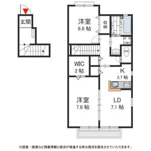 ソフィア Aの間取り図