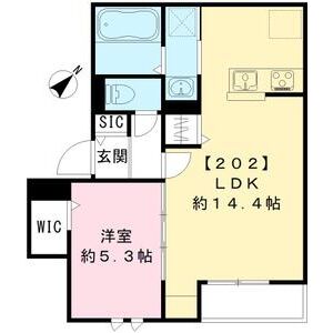 YOSA ポルテの間取り図