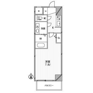 アーデンタワー西本町の間取り図