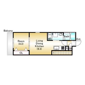 ジーメゾン垂水の間取り図